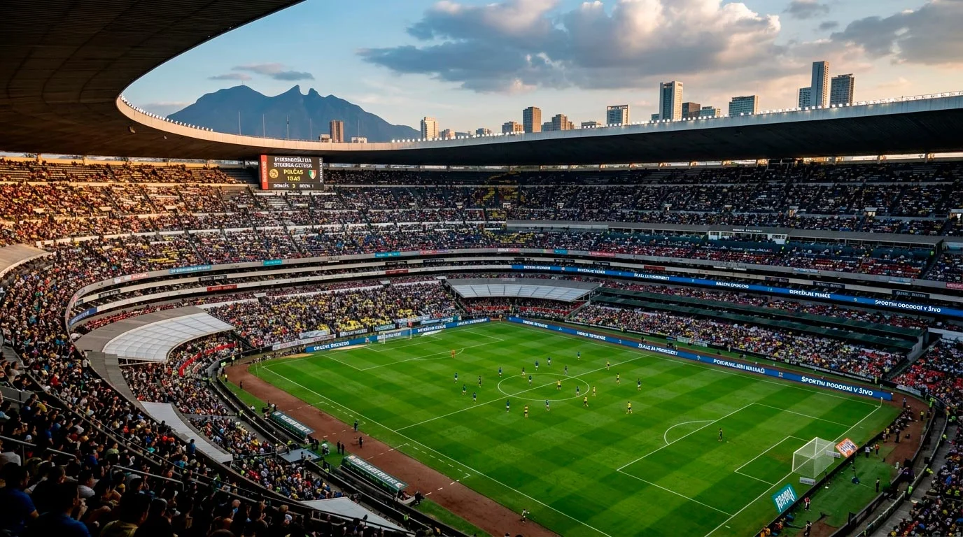 Estadio Azteca v Mexico Cityju, prizorišče otvoritvene tekme SP 2026