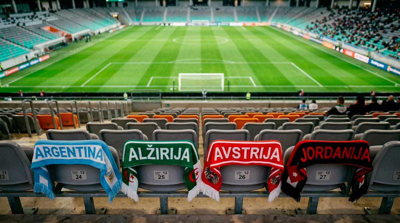 Skupina J Svetovnega prvenstva 2026 – Argentina, Alžirija, Avstrija in Jordanija
